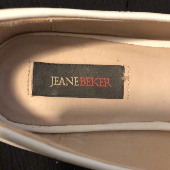 JeaneBeker size 40M white loafers. - Picture 6 of 7